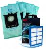 HEPA filtr H13 a sky s-Bag  E206 Anti-Allergy Kit 1+4ks originly v sad