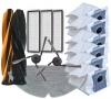 15 d�l� HEPA filtry, kart��e, mopy a s��ky pro DREAME D20 Pro Plus/+ sada