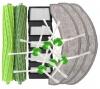 16ks HEPA filtry, kart��e a mopy pro iRobot Roomba Combo j7, j7+, j9+, Combo 10 Max sada