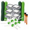 20ks Maxi sada filtr a kart pro iRobot Roomba e5, e6, i3, i4, i5, i6, i7, i8, j7 