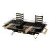 Zahradn� gril BBQ 21357 (25x43 cm) d�evo, kov