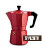 Moka konvice Pezzetti ItalExpress, erven, 3 lky