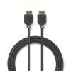 Kabel HDMI-HDMI 2m, 8K /60Hz/4K/120Hz, zlacen konektor
