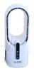 Bezlopatkov sloupov stoln ventiltor First Austria FA-5552-WI, LED osvtlen, USB-C