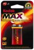 Alkalická baterie KODAK MAX 9V 1ks