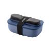 Box na j�dlo s p��borem Guzzini STORE & GO 900 ml modr�