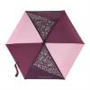 Dětský skládací deštník s magickým efektem Doppler vínová/růžová
