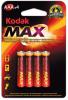 Alkalická baterie KODAK Max Alkaline AAA/R03 4ks
