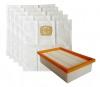 Filtr pro K�RCHER NT 20/1, NT 25/1 a s��ky 22L textiln�,  1+5ks sada