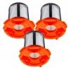 HEPA filtry pro Zanussi ZAN 7360, 7371, 7365, 7370 a dal��, sada 3ks