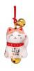 Japonsk koka Maneki Neko pvsek na mobil se zvonky, bl/rov