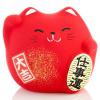 Japonsk koka tst Maneki Neko, erven S