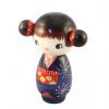 Japonsk panenka Kokeshi Gokigen 13,5 cm