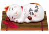 Japonský držák na jídelní hůlky Maneki Neko 2 5x2,5 cm s podložkou