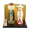 Japonské panenky Kokeshi Towani set, 20,5 cm