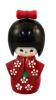 Japonsk panenka Kokeshi Benikosode 14 cm