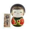 Japonsk� panenka Kokeshi Umewarabe - D�t� �vestkov�ho kv�tu, 11 cm