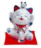 Japonsk koka tst Maneki Neko Shofuku pokladnika 20cm