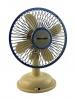 Mini ventiltor PROKLIMA Creme bateriov + USB - 14 cm