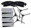 9ks Sada Karte a HEPA filtry pro SENCOR SRV 6450, 6485, 9020, 9085, Tesla Robostar iQ400