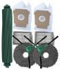 9ks HEPA filtry, karte, mopy a sky pro iRobot Roomba Plus 405/505 Combo sada