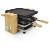 Raclette gril Princess 16 2950 Pure 4 Bamboo 800 W
