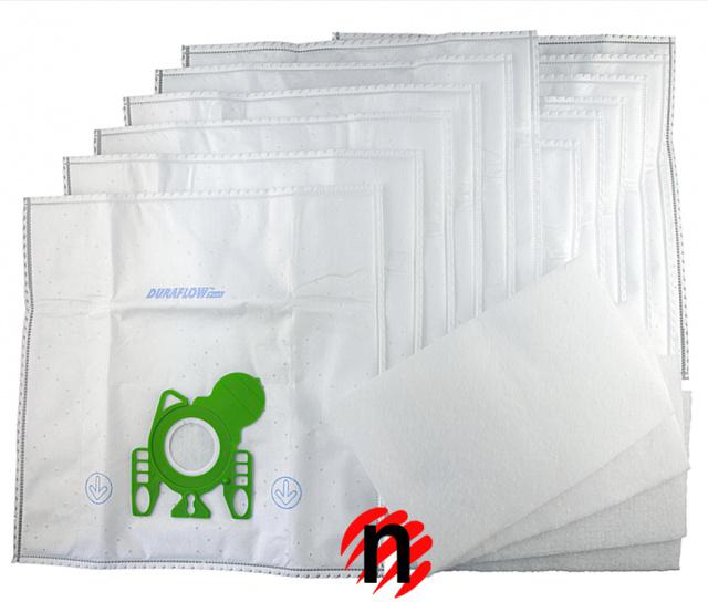Syntetické sáčky s filtry pro MIELE Compact C2 Parquet PowerLine 12ks Value Pack
