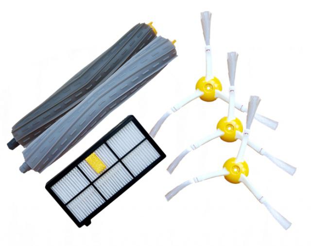 Balíček filtru, kartáčů a metliček pro iROBOT Roomba Serie 800, 900 6ks