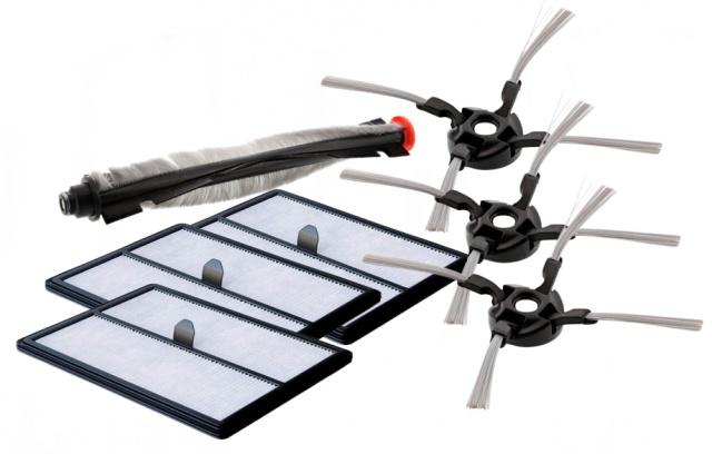 Fotografie Filtry a kartáče pro AEG ARK1 kompatibilní 7ks