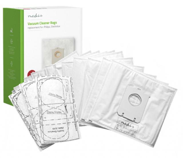 AEG-ELECTROLUX-PHILIPS typ S-BAG alternativní sáčky 12ks a 3 filtry