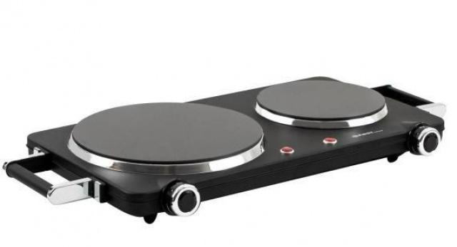 Sklokeramický dvouplotýnkový vařič First Austria FA 5096-6, 2500W