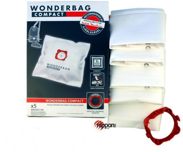 Sáčky do vysavače ROWENTA Compacteo Ergo 5ks Wonderbag Compact