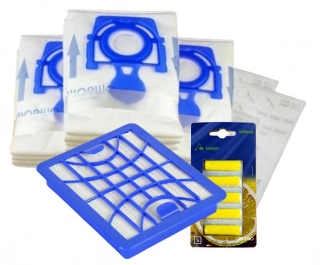 Fotografie Sáčky a HEPA filtr pro ZELMER 890W Odyssey ZVC307 12+1ks