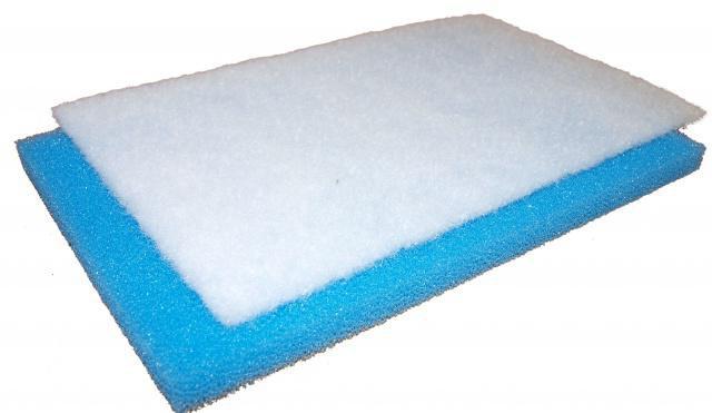 Pěnový filtr + mikrofiltr pro vysavač ZELMER ZVC 722 Aquos 12x20cm