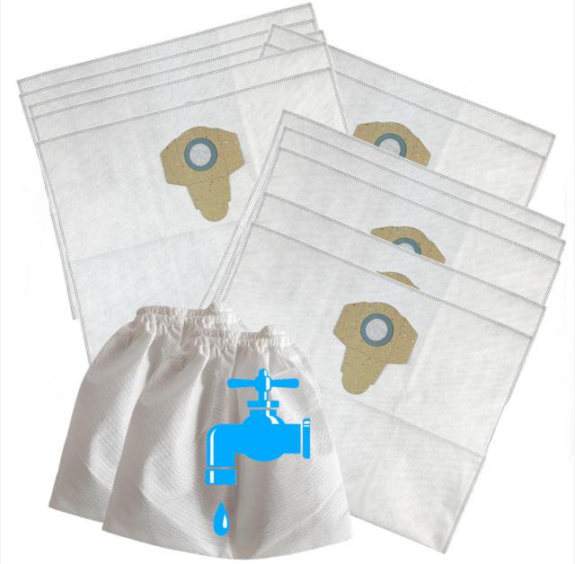 Allbag Sáčky pro PARKSIDE PNTS (30L) + filtrační návlek textilní 12+2ks