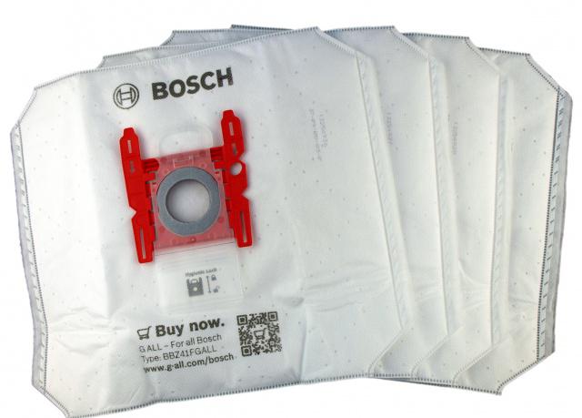Sáčky Bosch BBZ41FGALL pro vysavač BOSCH BGL452125/03 Maxx x ProSilence originální 4ks