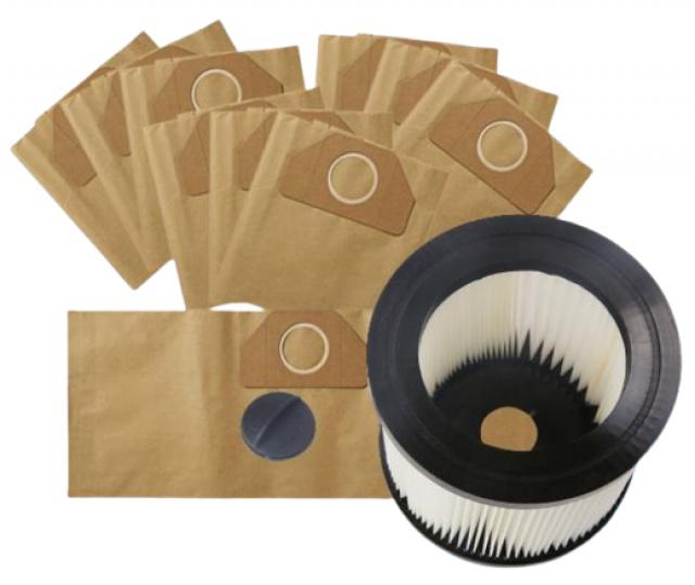 Filtr omývatelný pro KARCHER WD 3 P Workshop a sáčky 1+10ks