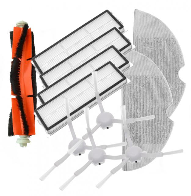 HEPA filtry a kartáče pro XIAOMI Mi Robot Vacuum Mop 1C, 1T, 2C, Mop 2+ 11ks