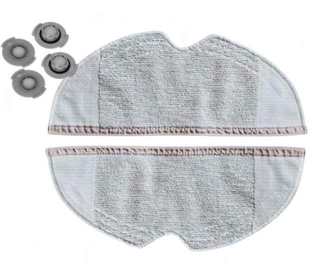 Návleky pro mop pro XIAOMI Roborock C10 Xiaowa Lite s filtry nádržky 2+4ks