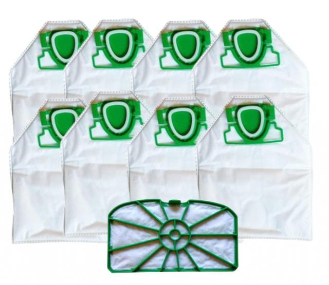 Sáčky JOLLY V5 MAX textilní antibakteriální a filtr 8+1ks