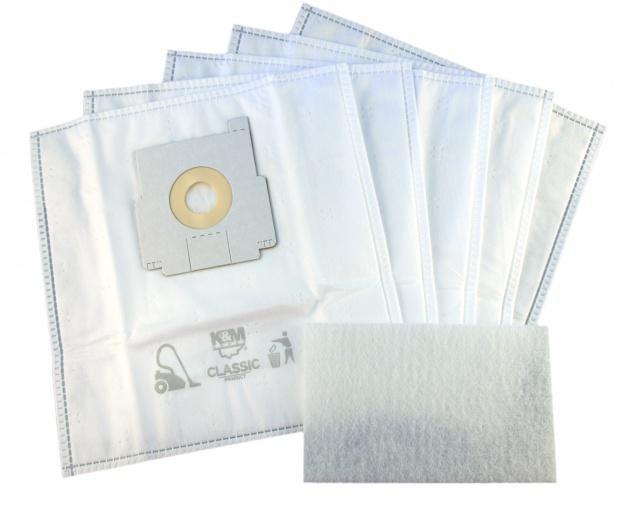 Fotografie ZELMER Textilní sáčky do vysavače ZELMER Explorer 1100.0 EF micro 5ks