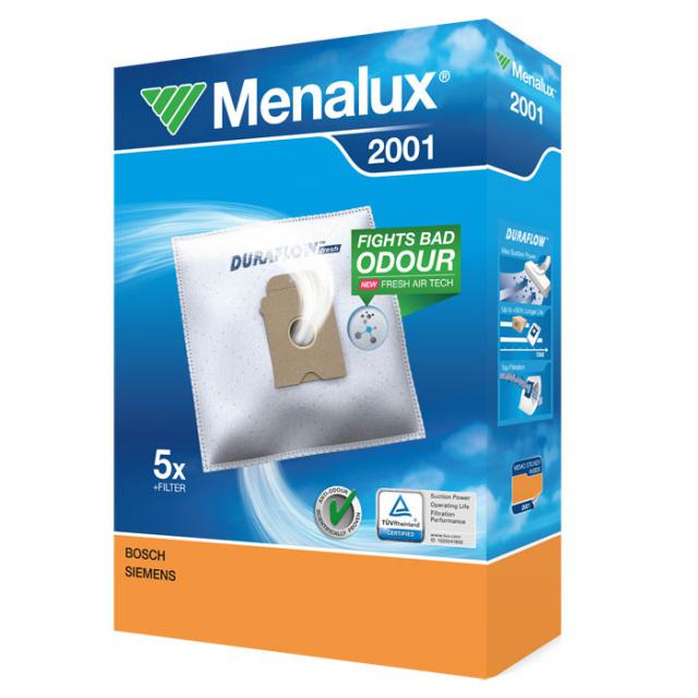 Sáčky do vysavače Značení MENALUX 2001 5ks textilní