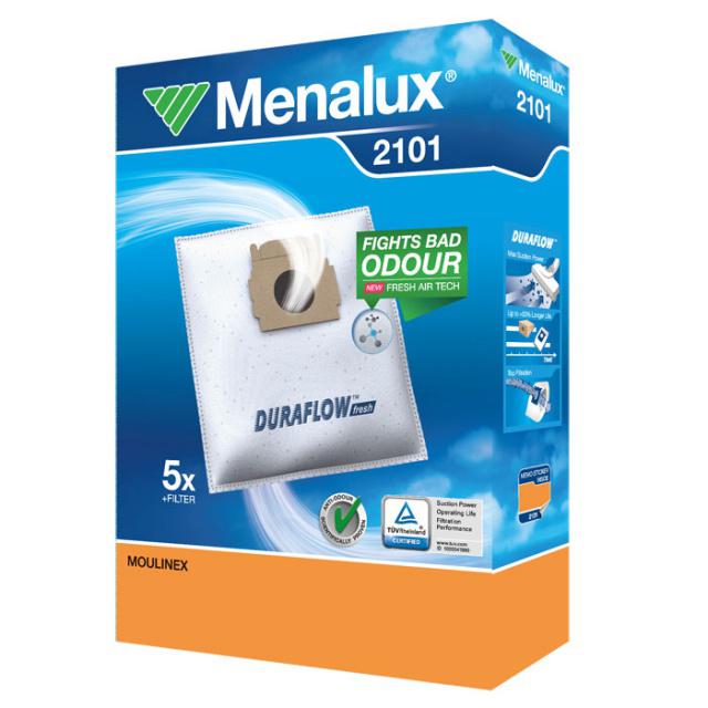 Sáčky Menalux 2101 5ks pro MOULINEX AP 8 textilní