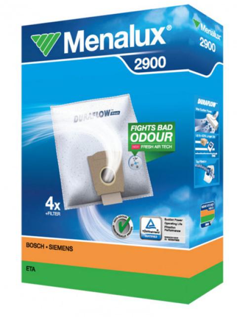 Menalux 2900 Sáčky do vysavače syntetické 4ks