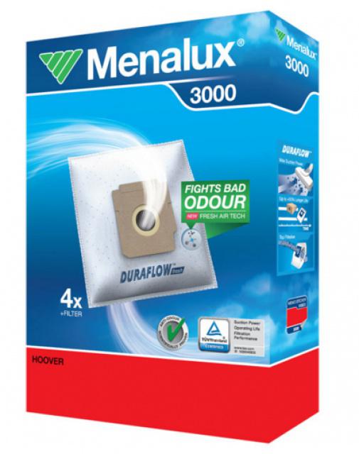 Sáčky Menalux 3000 4ks pro Hoover H7 pro HOOVER Maestro