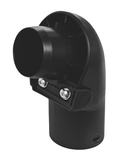 Fotografie Plastová koncovka pro hadici vysavače MIELE S 280i, S282i, S291i černá