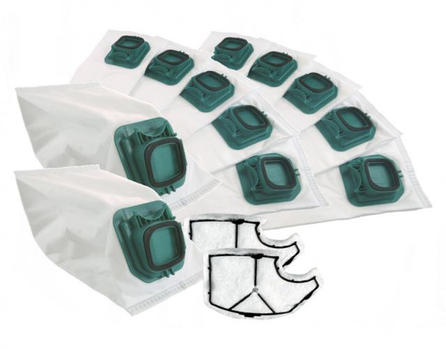 Alternativní sáčky pro vysavače VORWERK VK 140, VK 150 s filtry 2+12ks