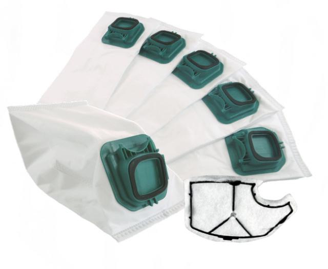 Alternativní sáčky do vysavačů VORWERK VK140, VK150 a filtr 6+1ks