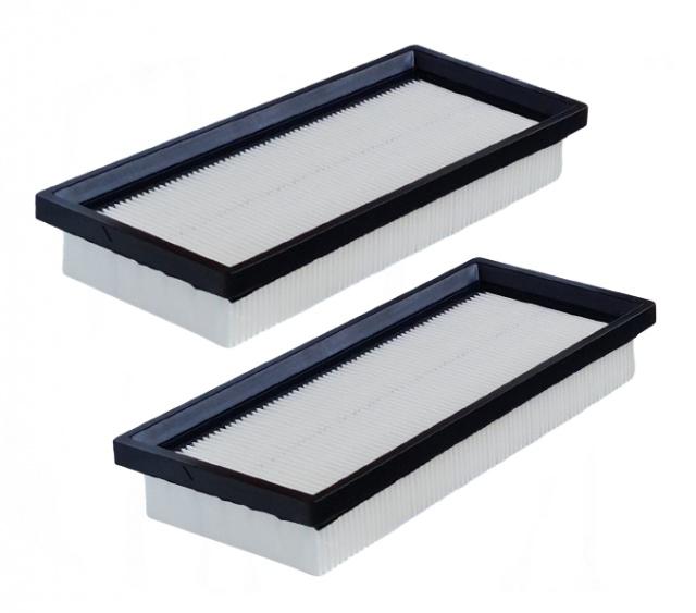 Hlavní filtr pro vysavač MILWAUKEE AS 300 EMAC 2ks