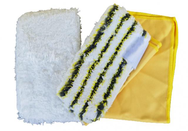 Sada utěrek pro koupelny pro KÄRCHER SC EasyFix (náhrada 2.863-171.0)